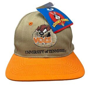 University of Tennessee Taz Looney Tunes Vintage Snapback Hat NWT Deadstock 1997